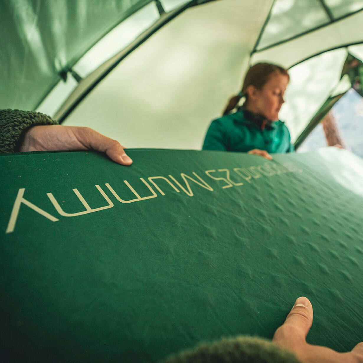 ROBENS CAMPGROUND 38 MUMMY SELF-INFLATING MAT 183 x 51 3,8
