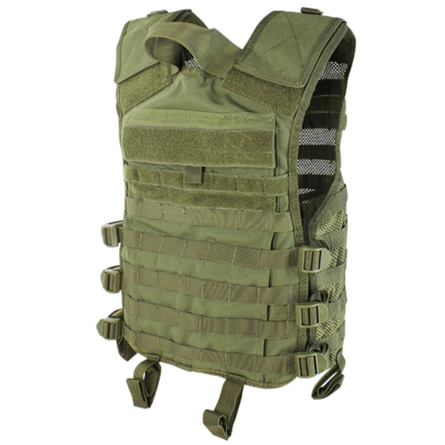 CONDOR MESH HYDRATION VEST OLIVE DRAB - Vests/harness/pockets