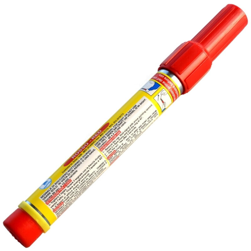 FDF NAUTICA ELIOS HANDHELD SIGNAL RED SOLAS 74/96 - Signalinės raketos