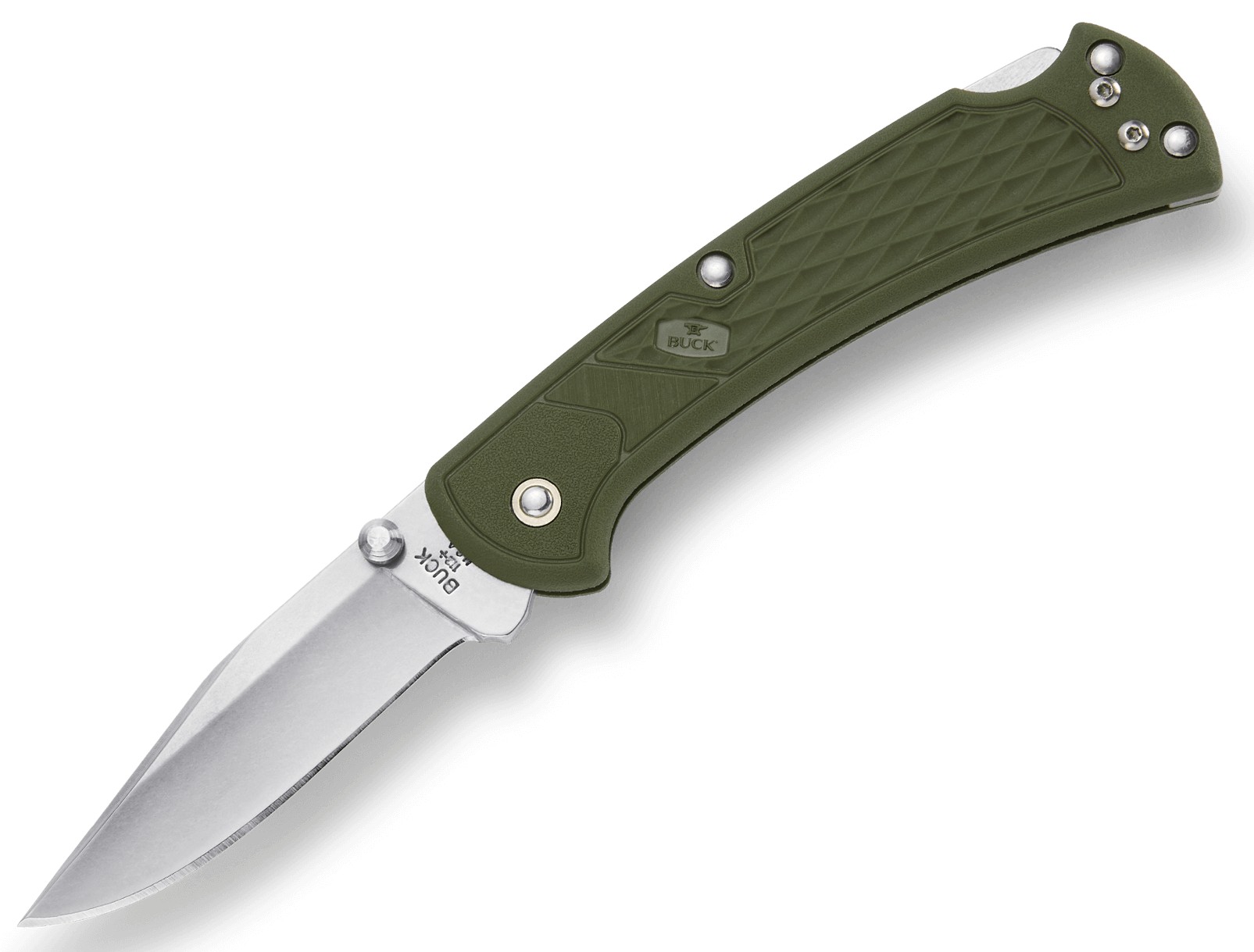 PEILIS BUCK 112 SLIM RANGER SELECT, ŽALIOS SPALVOS (OD GREEN)