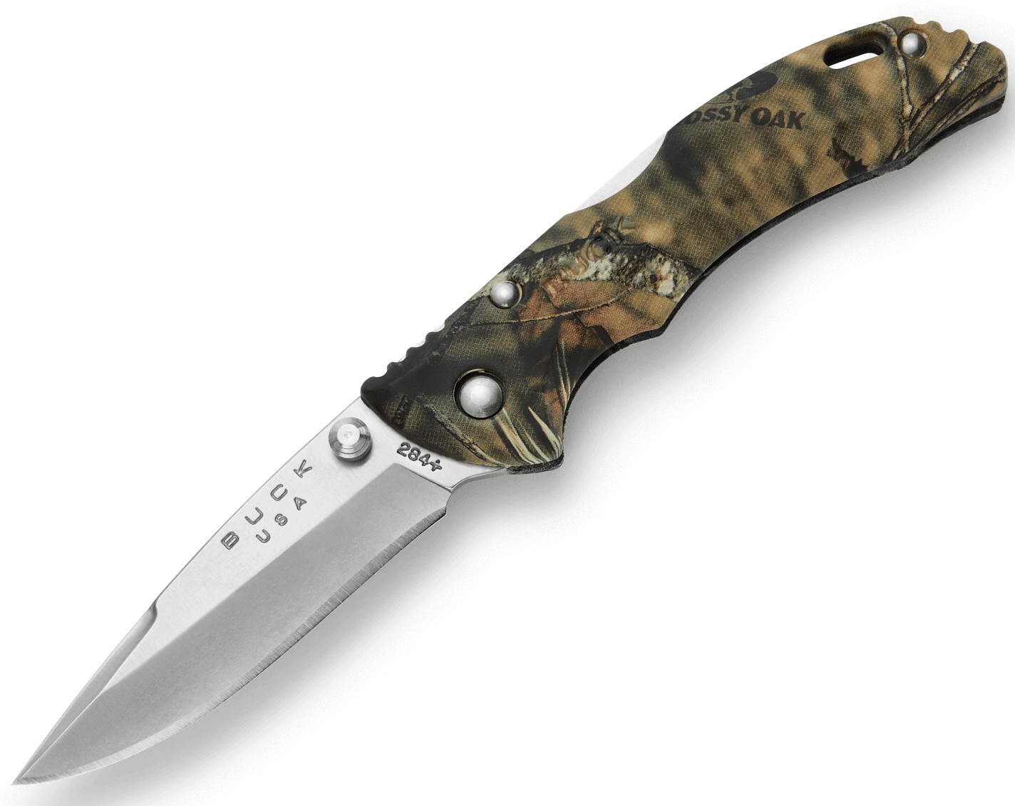 BUCK 284 BANTAM BBW POCKET KNIFE MOSSY OAK COUNTRY CAMO
