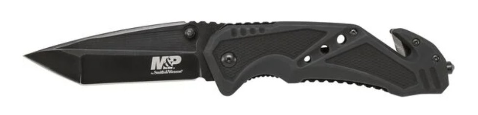 SMITH&WESSON MP TANTO BLACK POCKET KNIFE BLACK
