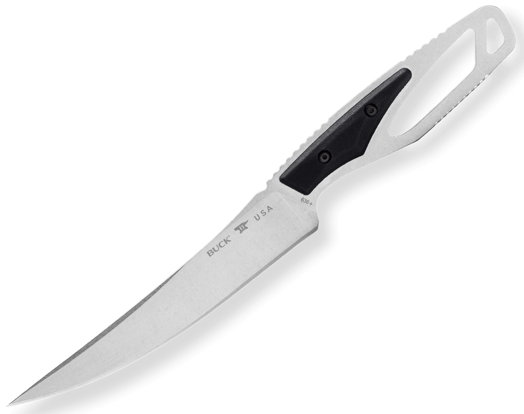 NUGA BUCK 636 PAKLITE PROCESSOR KNIFE BLACK