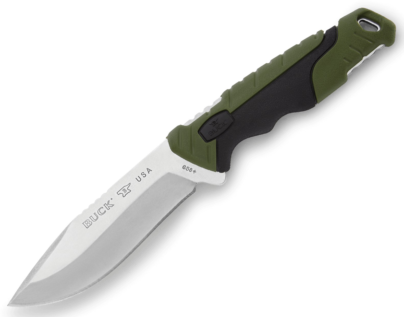 BUCK 658 SMALL PURSUIT KNIFE GEEN/BLACK