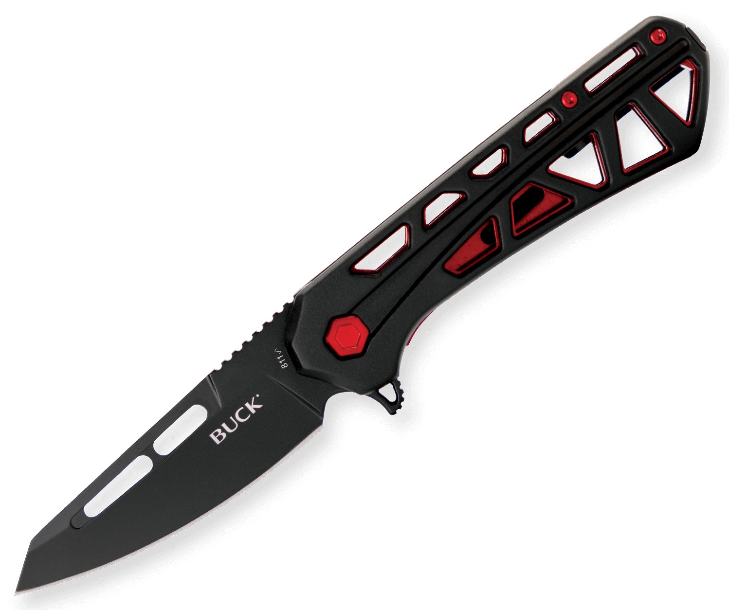 BUCK 811 TRACE OPS POCKET KNIFE BLACK