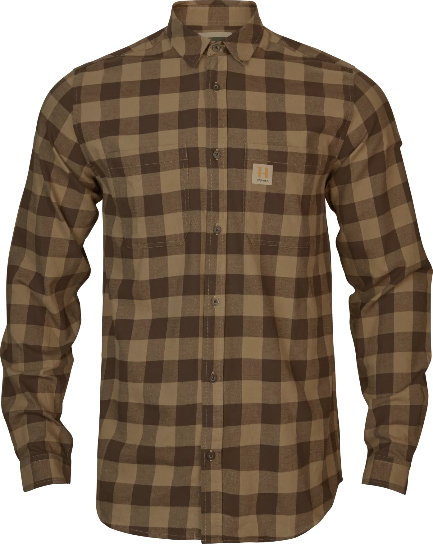 HÄRKILA SCANDINAVIAN SHIRT ANTIQUE BRONZE CHECK