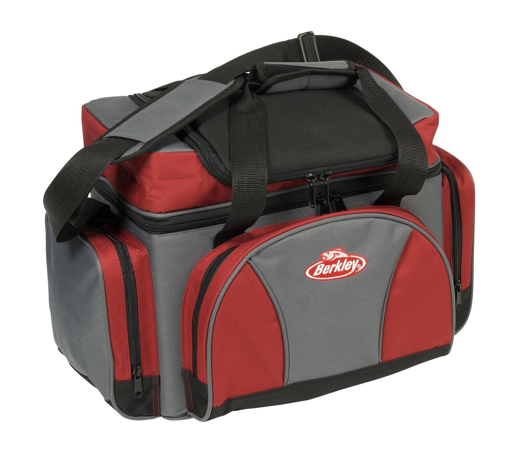 BERKLEY SYSTEM BAG + 4 BOXES L RED-BLACK