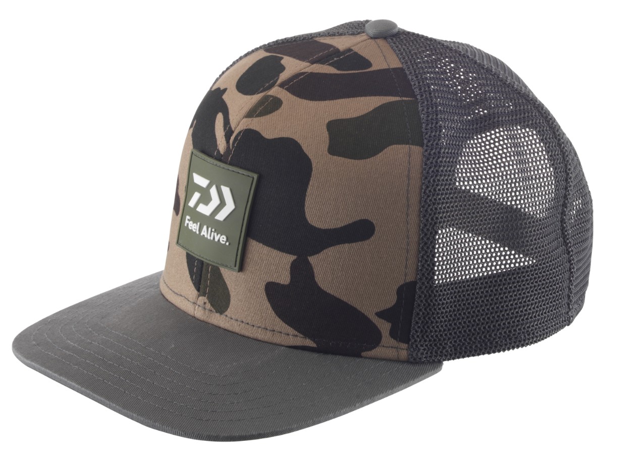KEPURĖ DAIWA D-VEC WILD CAMO - PILKA