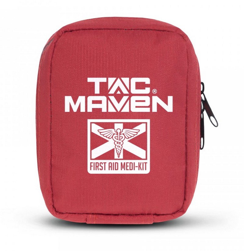 PENTAGON TACMAVEN HIPPOKRATES FIRST AID POUCH RED