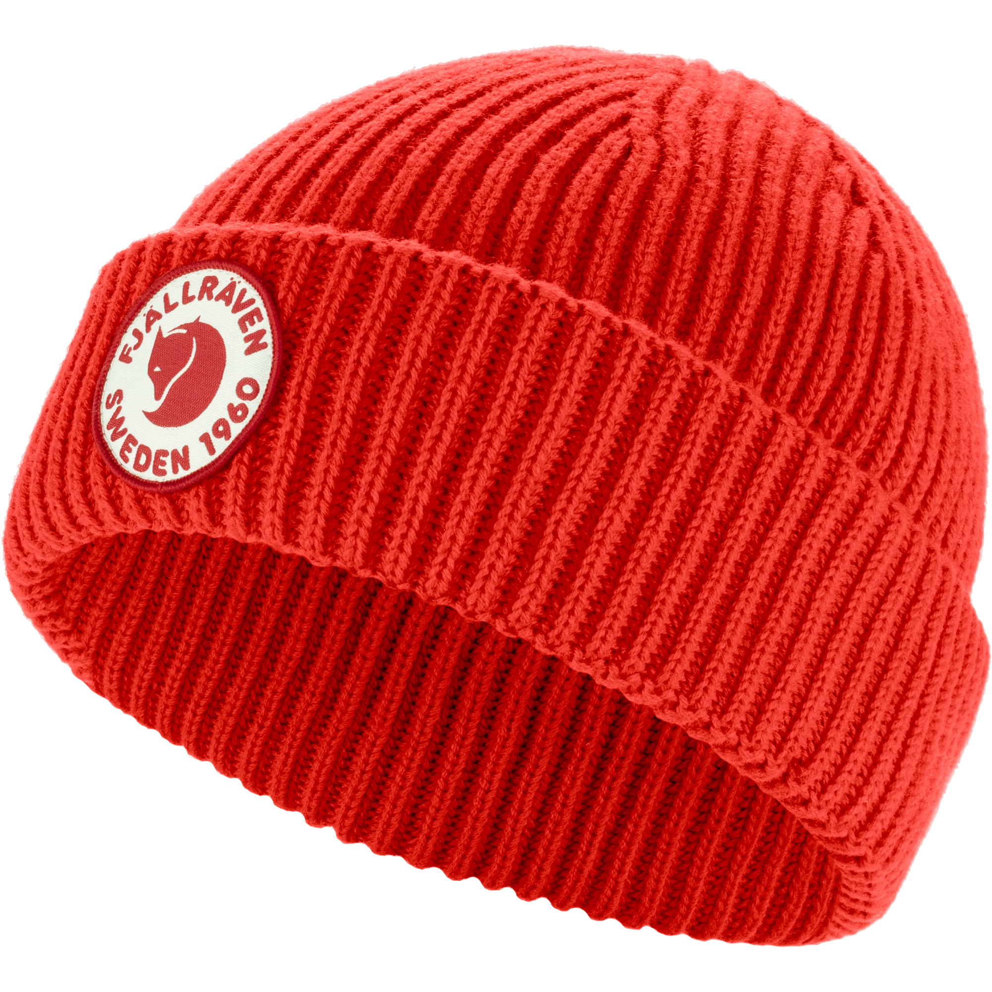 FJÄLLRÄVEN 1960 LITE LOGO BEANIE TRUE RED