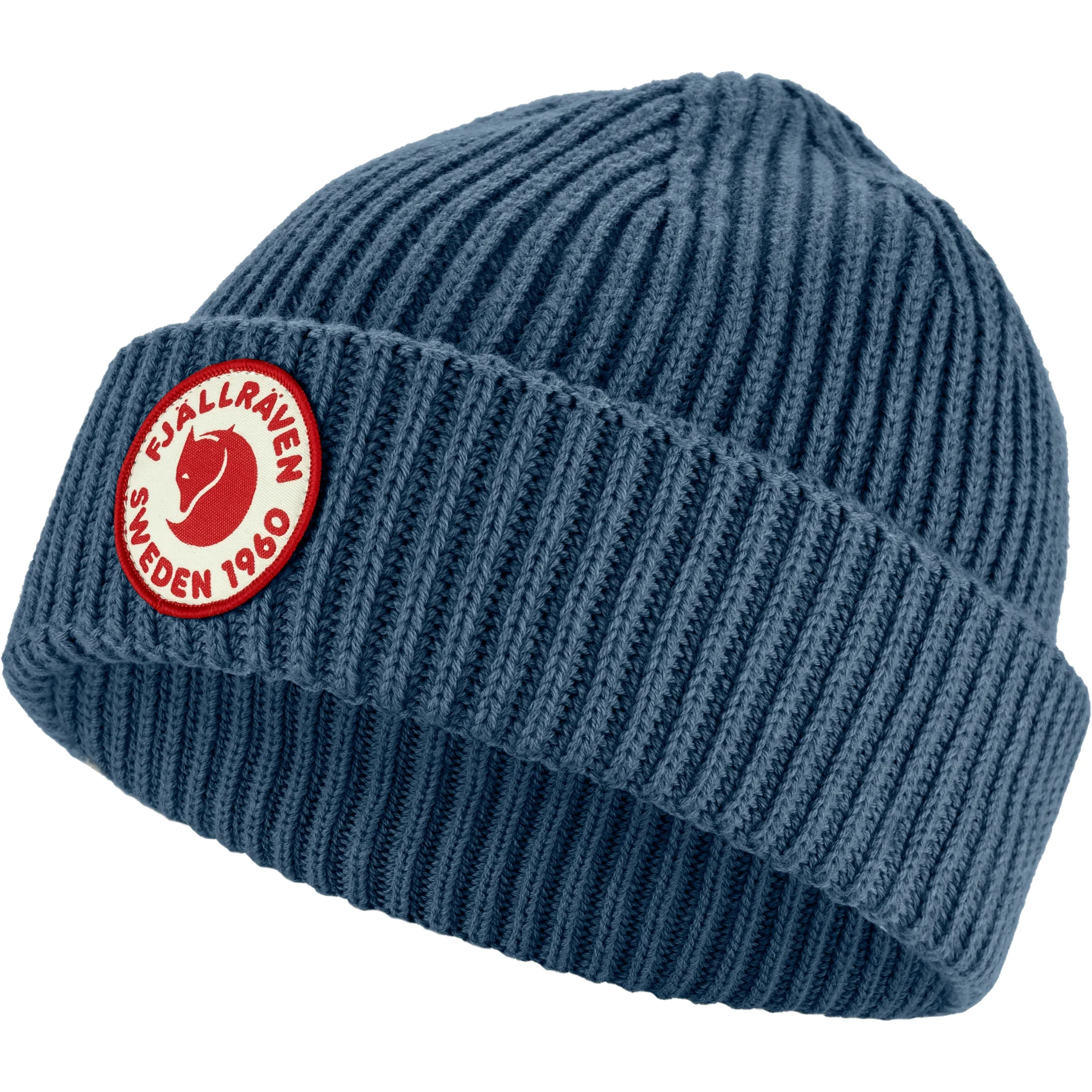 FJÄLLRÄVEN 1960 LITE LOGO BEANIE INDIGO BLUE