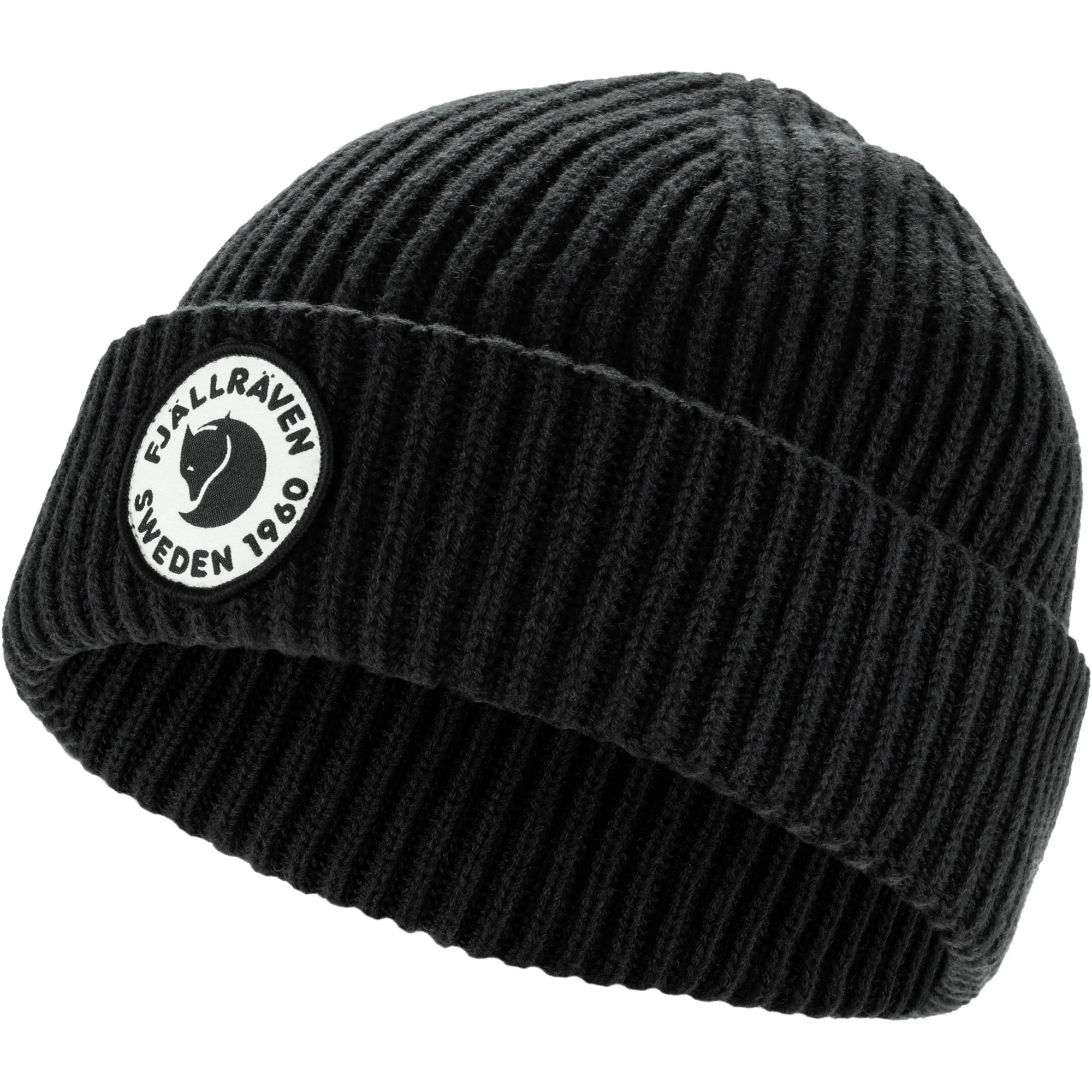FJÄLLRÄVEN 1960 LITE LOGO BEANIE BLACK