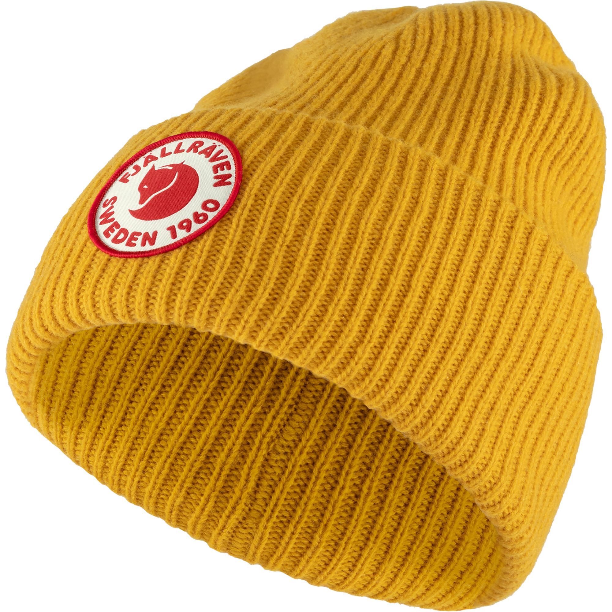 FJÄLLRÄVEN 1960 LOGO HAT MUSTARD YELLOW