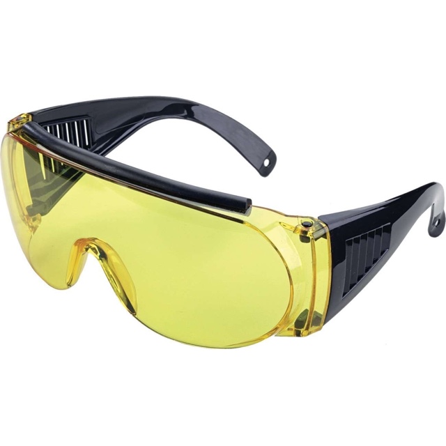 ALLEN OVER SHOOTING & SAFETY GLASSES YELLOW LENS