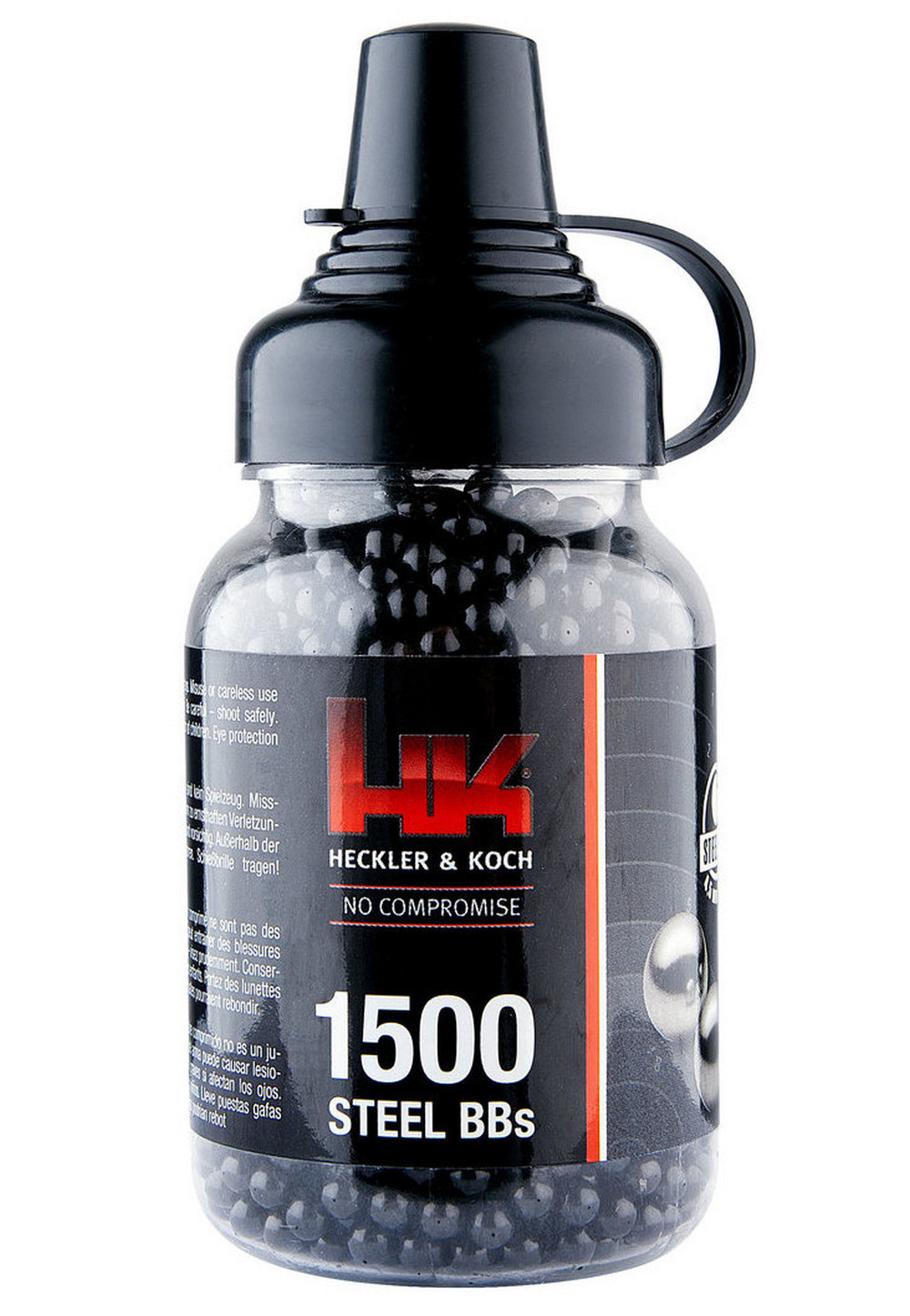 СТАЛЬНЫЕ ШАРИКИ HECKLER & KOCH ДЛЯ ПНЕВМАТИЧЕСКОГО ПИСТОЛЕТА 4,5 MM 1500 ШТ.