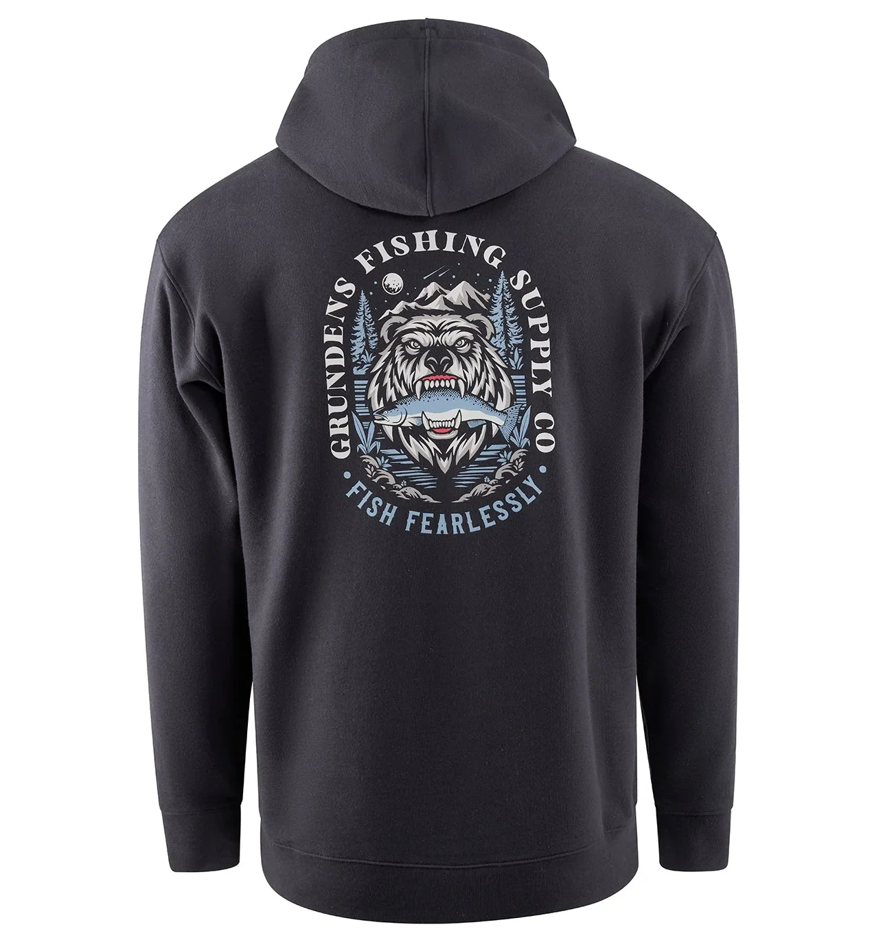 ХУДИ GRUNDENS BEAR ESSENTIALS HOODIE BLACK