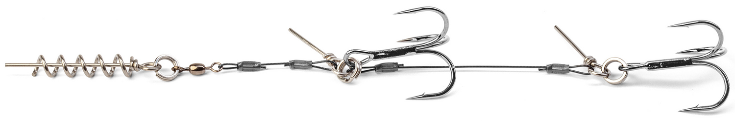 KABLIUKAS ASSERI STINGER 3,5+7,5 CM  1/0 TRIGUBAS
