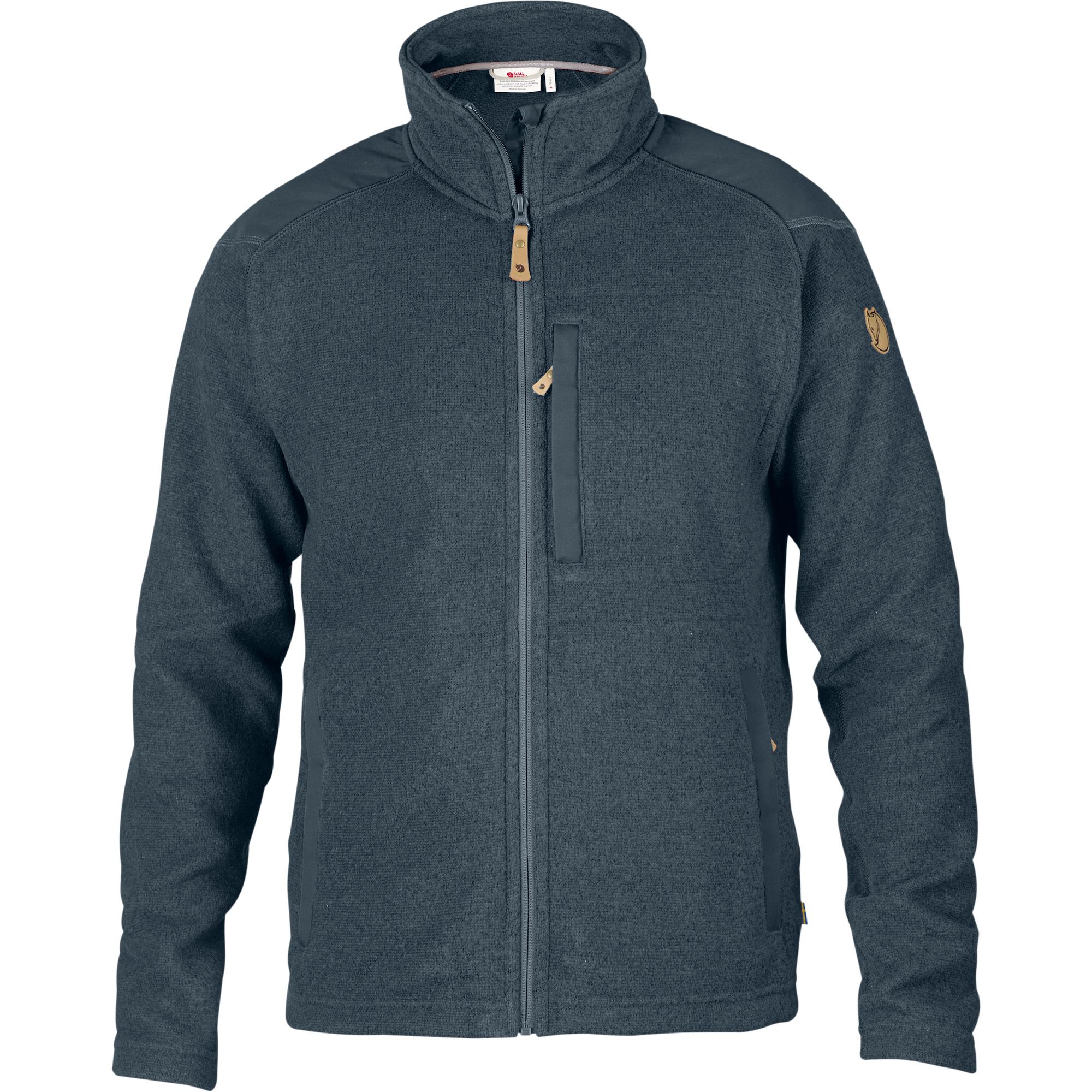 FJÄLLRÄVEN BUCK FLEECE M MEN'S FLEECE JACKET GRAPHITE