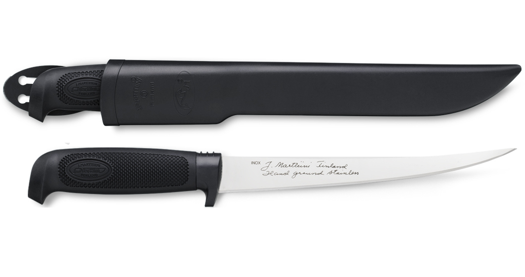 MARTTIINI BASIC FILLETING KNIFE 19 PLASTIC SHEATH BLISTER