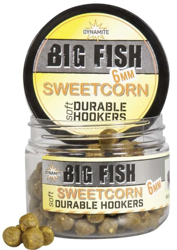 DYNAMITE BAITS DURABLE HOOK PELLET SWEET CORN 6 MM BOILIES