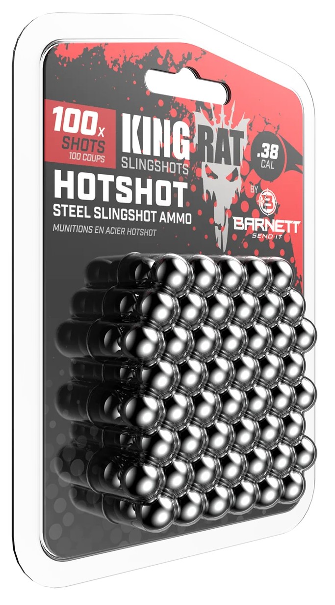 BARNETT SLINGSHOT TARGET AMMO .38 CAL 100 PCS