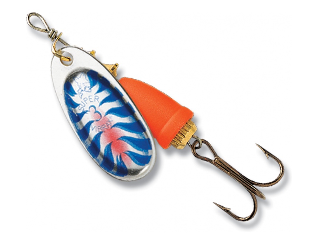 BLUE FOX VIBRAX FLUORESCENT SPINNER 6 G