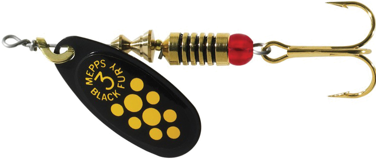 MEPPS BLACK FURY JAUNE SPINNER 3,5 G