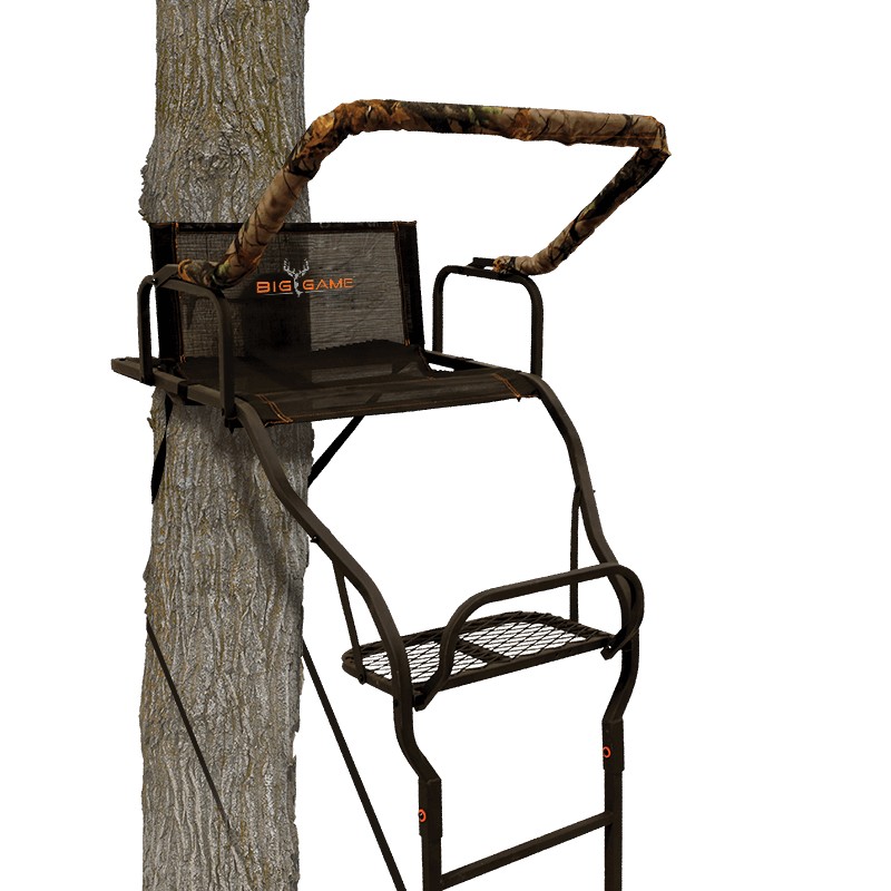 BIG GAME WARRIOR ELITE ULTRA-WIDE 1 MAN LADDERSTAND 5,2 M