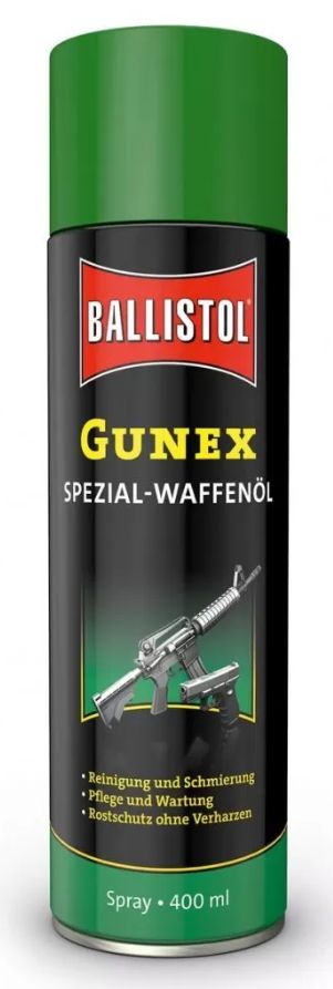 ОРУЖЕЙНОЕ МАСЛО GUNEX 400 МЛ СПРЕЙ