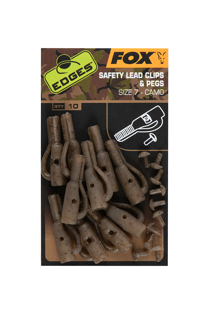 FOX EDGES LEAD CLIP SIZE 7 CAMO