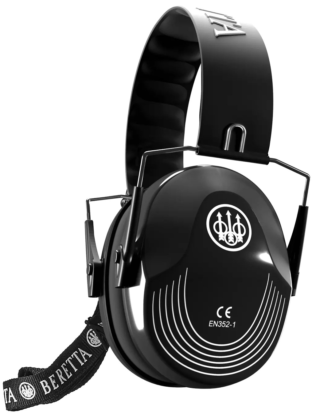 BERETTA EARMUFF SOLID BLACK