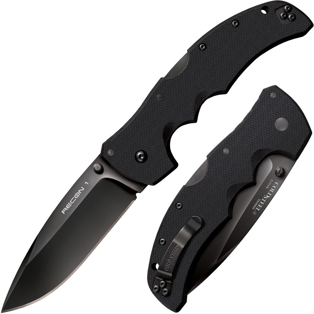 СКЛАДНОЙ НОЖ COLD STEEL RECON 1 SPEAR POINT PLAIN EDGE