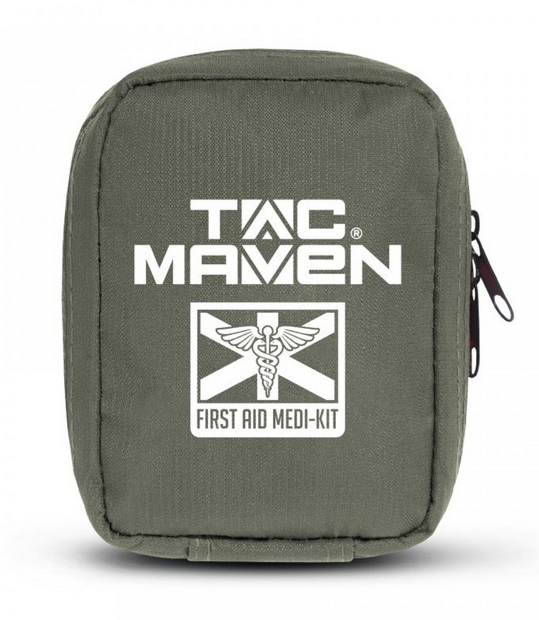 PENTAGON TACMAVEN HIPPOKRATES FIRST AID POUCH OLIVE GREEN