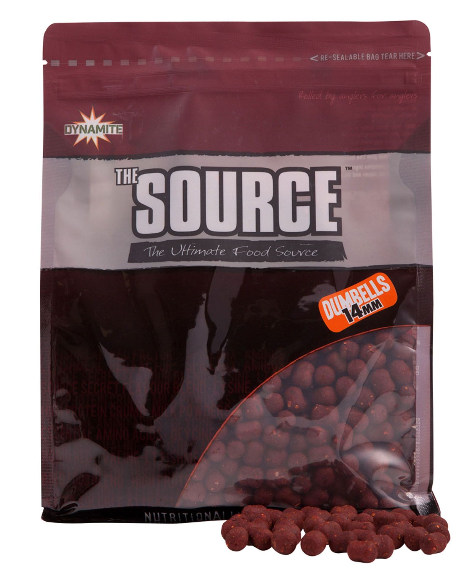 DYNAMITE BAITS SOURCE DUMBELLS 14 MM 1 KG