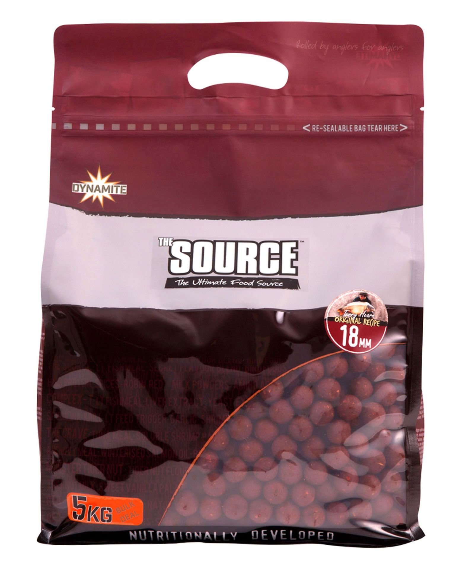 DYNAMITE BAITS SOURCE BOILIES 18 MM 5 KG