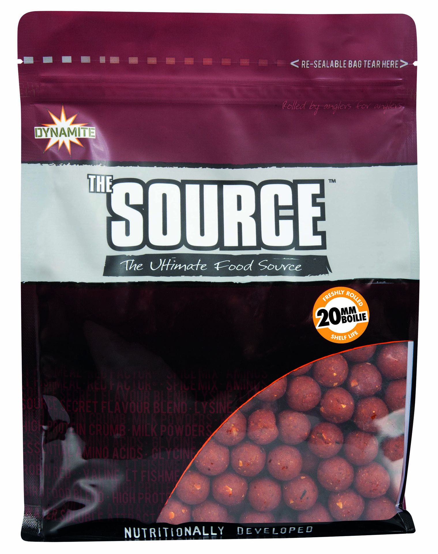 DYNAMITE BAITS SOURCE BOILIES 20 MM 1 KG