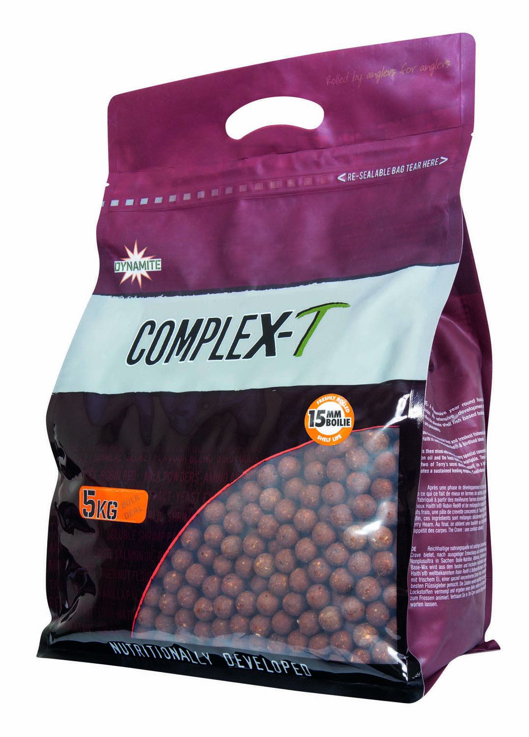 DYNAMITE BAITS COMPLEX-T BOILIES 18 MM 5 KG