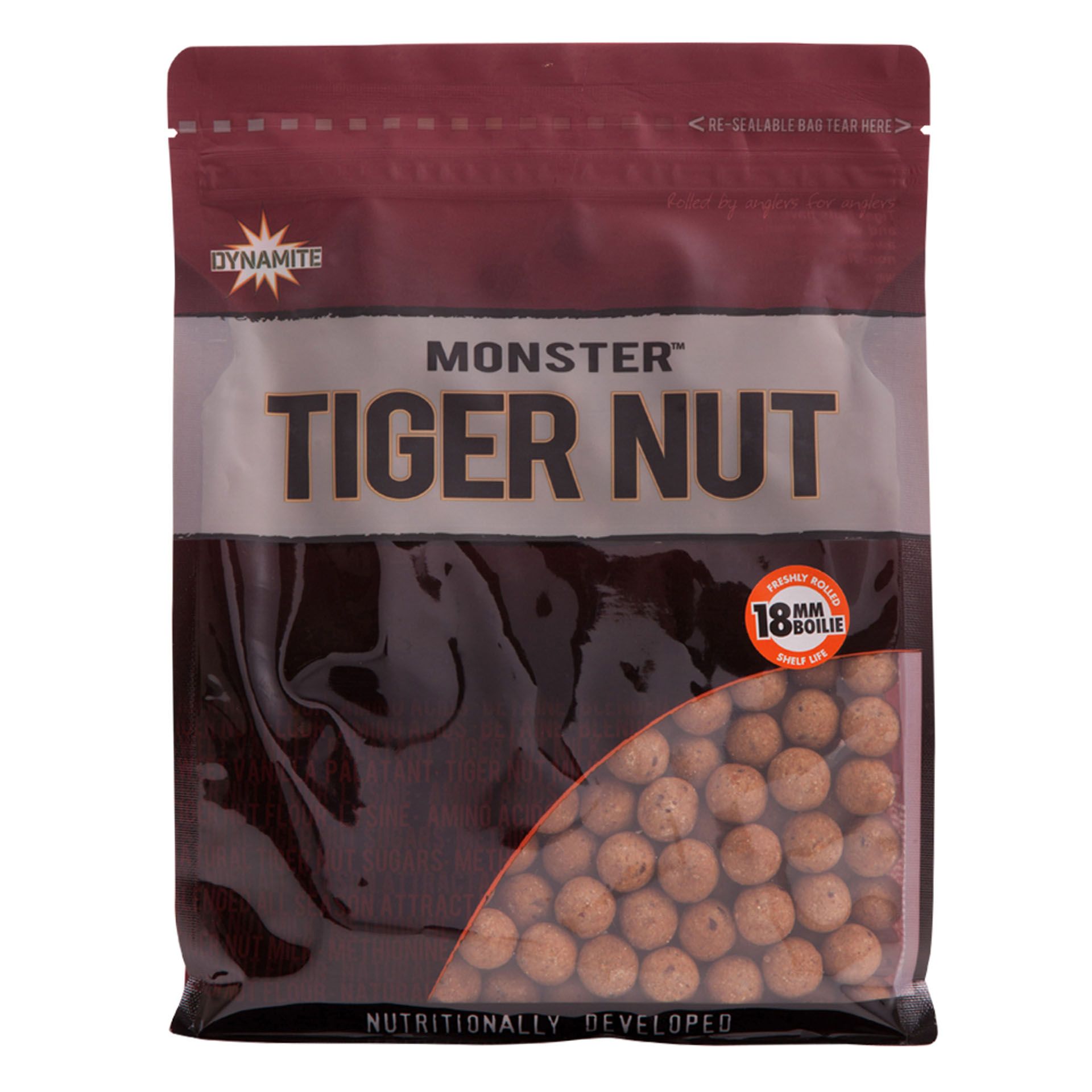DYNAMITE BAITS MONSTER TIGER NUT BOILIES 18 MM 1 KG
