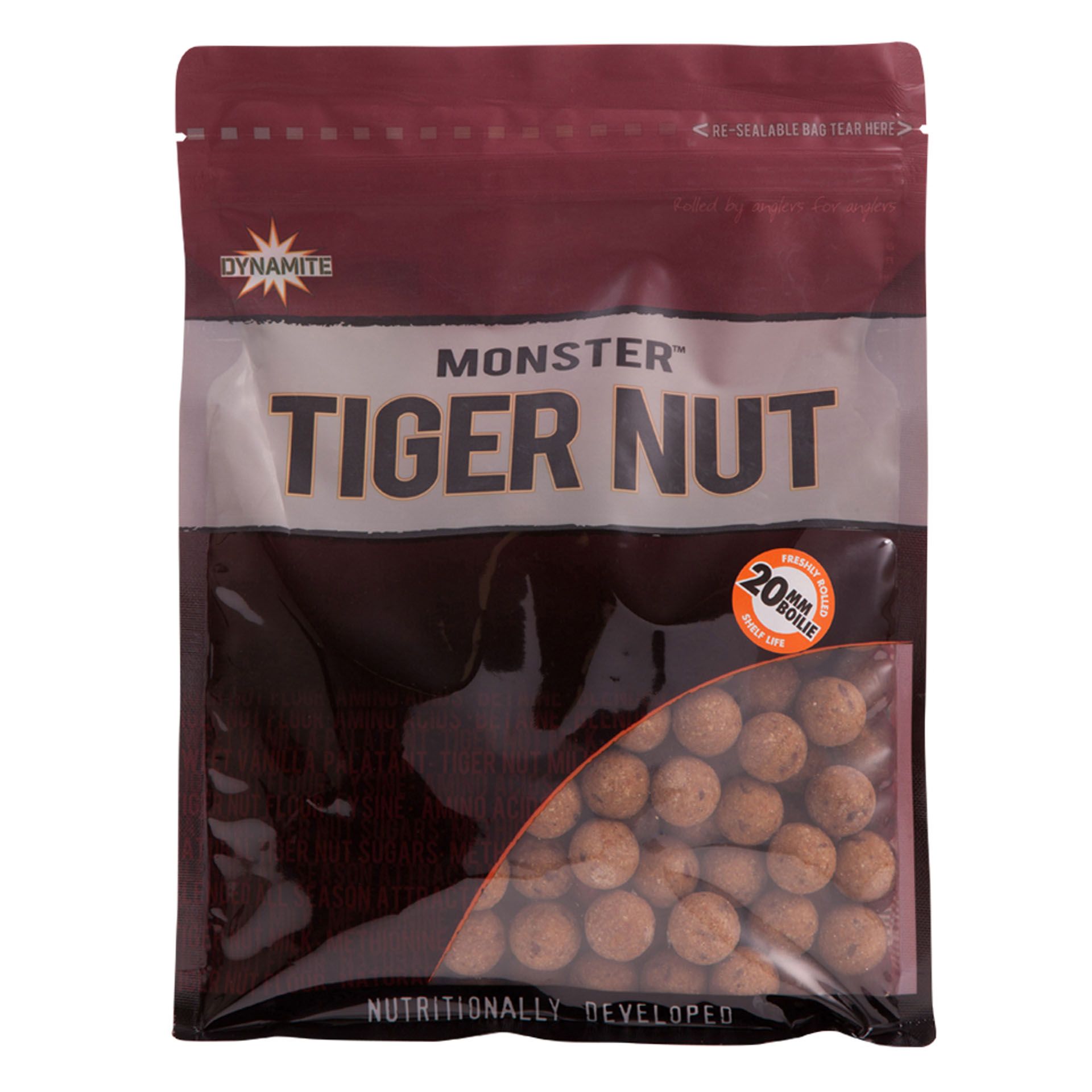 DYNAMITE BAITS MONSTER TIGER NUT BOILIES 20 MM 1 KG