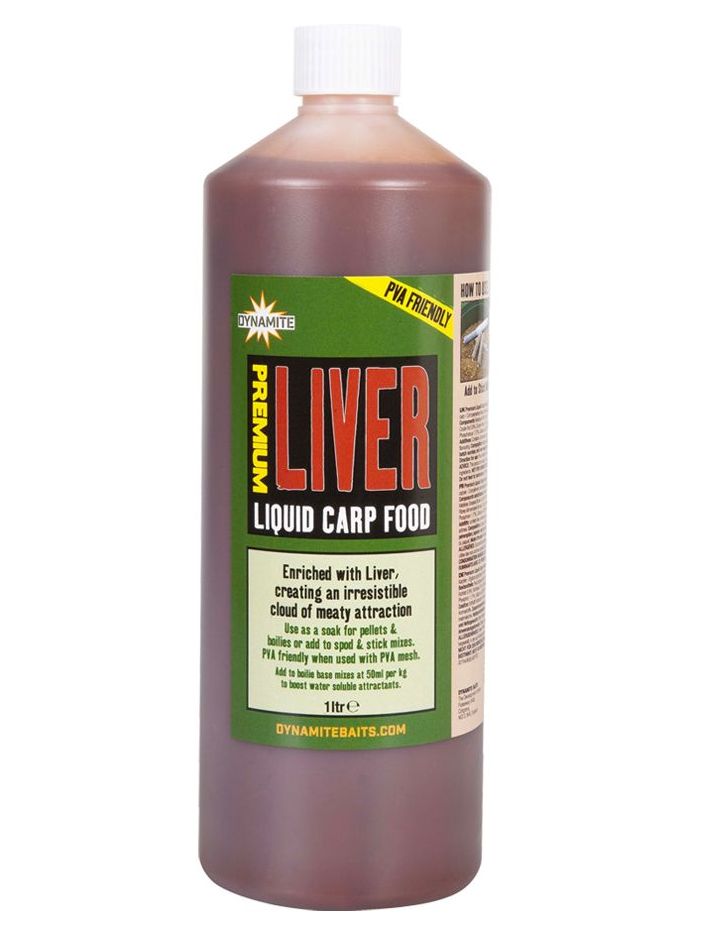 DYNAMITE BAITS LIQUID CARP FOOD LIVER 1 L