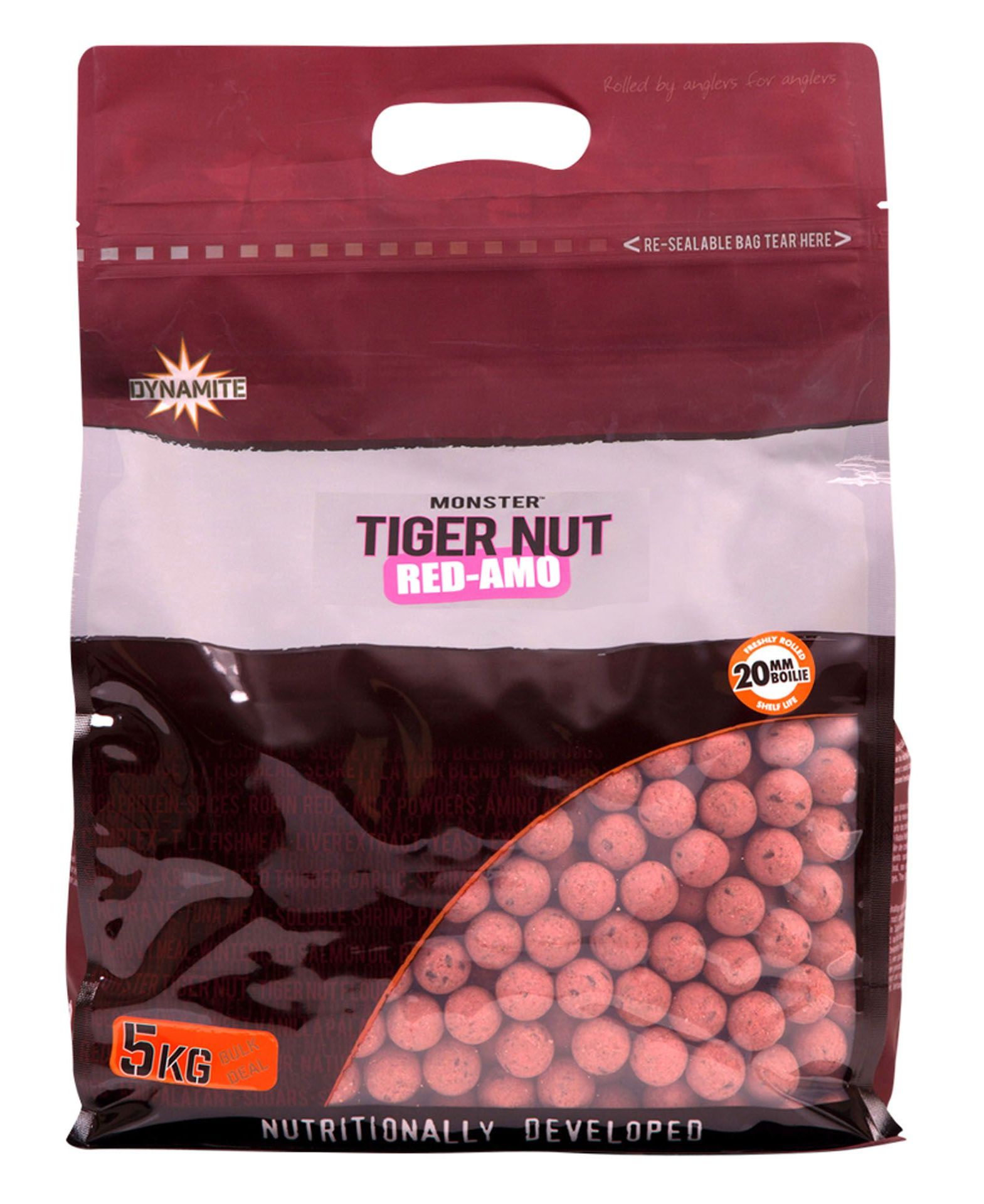 DYNAMITE BAITS MONSTER TIGER NUT BOILIES 20 MM 5 KG