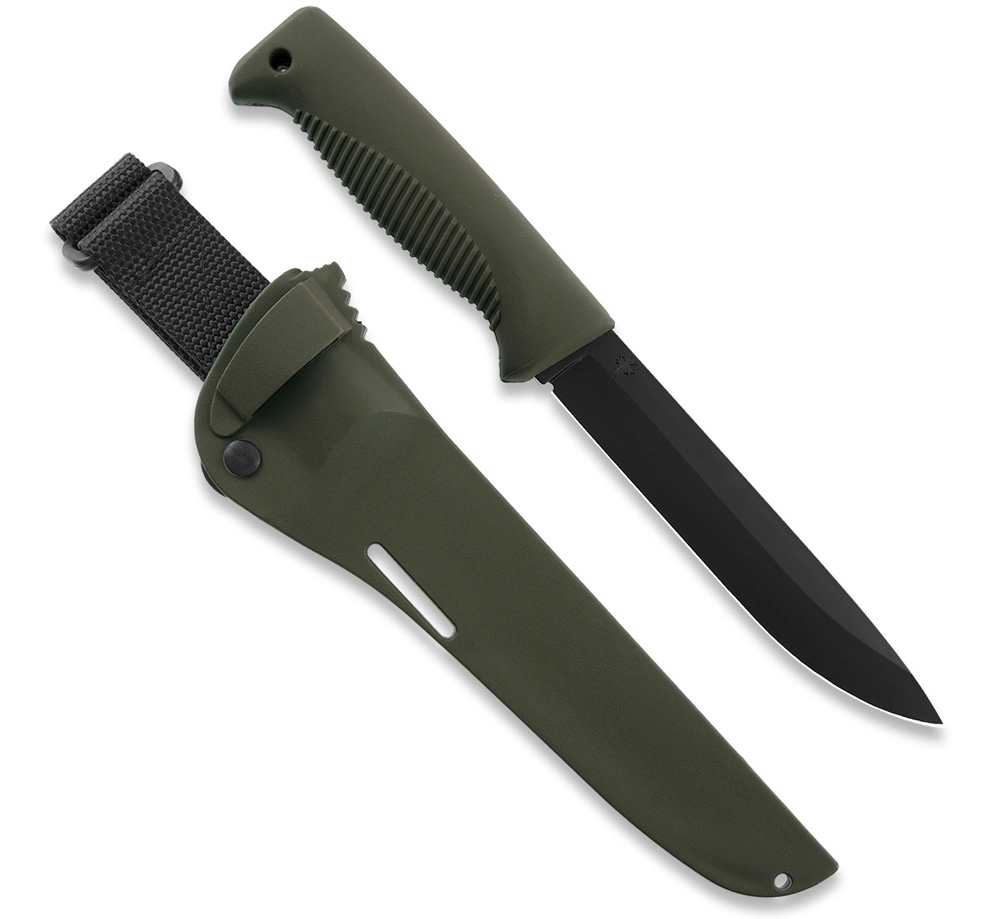 НОЖ PELTONEN M95 КОМПОЗИТНЫЙ ФУТЛЯР ЗЕЛЕНЫЙ