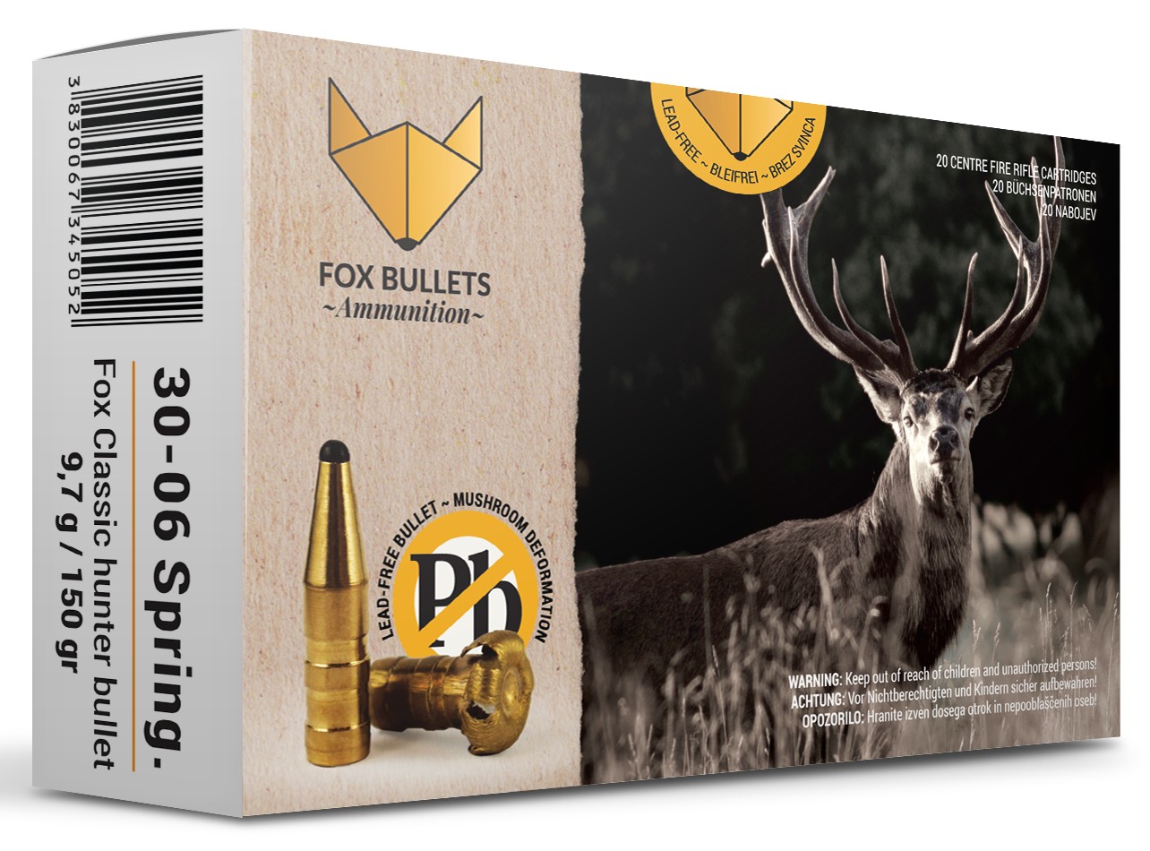 FOX CLASSIC HUNTER BULLET .30-06 SPR 9,7 G