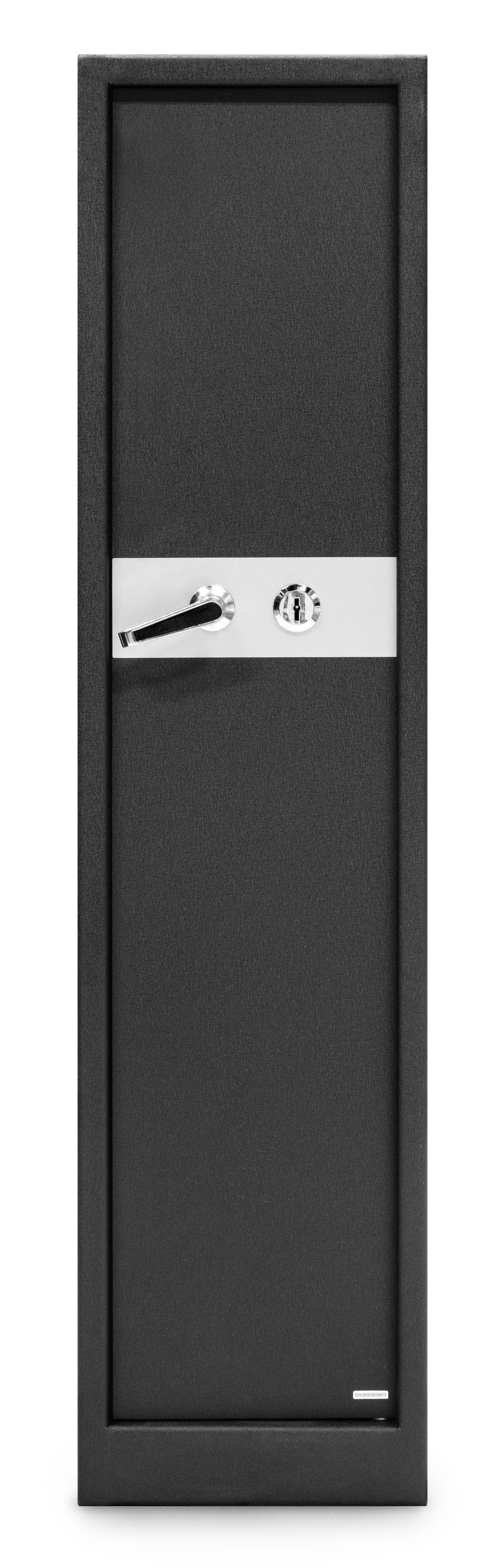 GUN CABINET FOR 5 FIREARMS WITH KEY 145X35X30