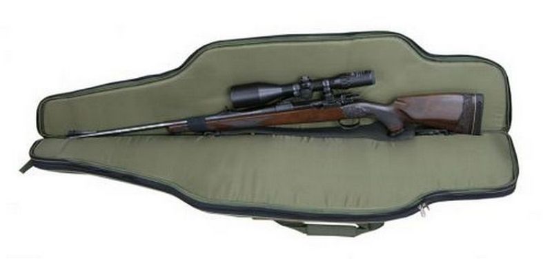 HUBERTUS GUN CASE FOR RIFLE WITH SILENCER 130 CM