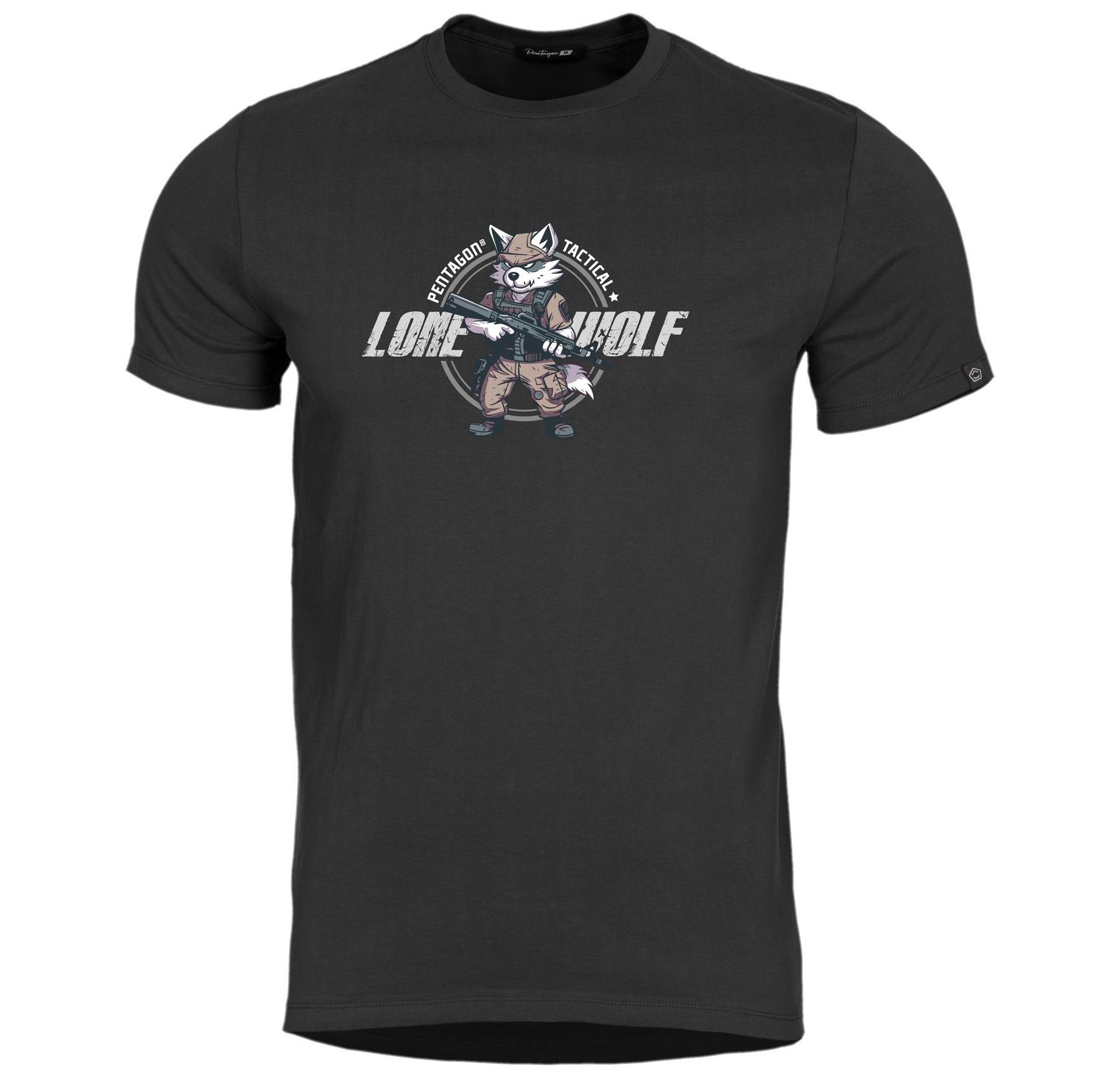 PENTAGON AGERON LONE WOLF T-SHIRT BLACK