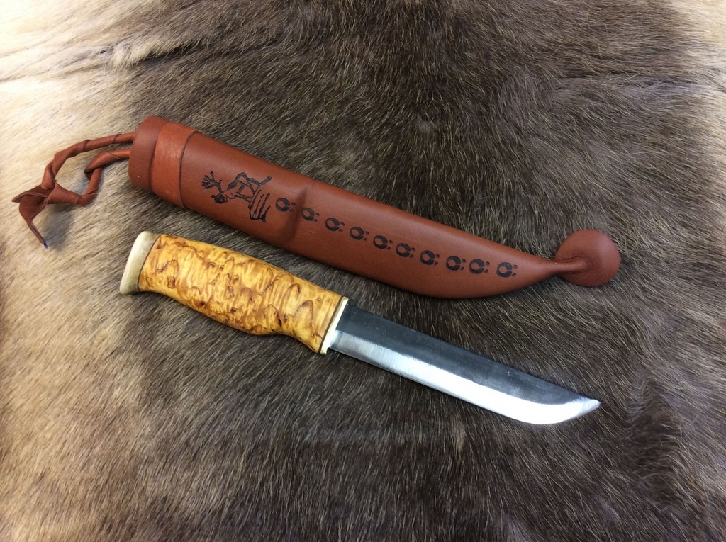 WOOD JEWEL KARHULEUKU KNIFE