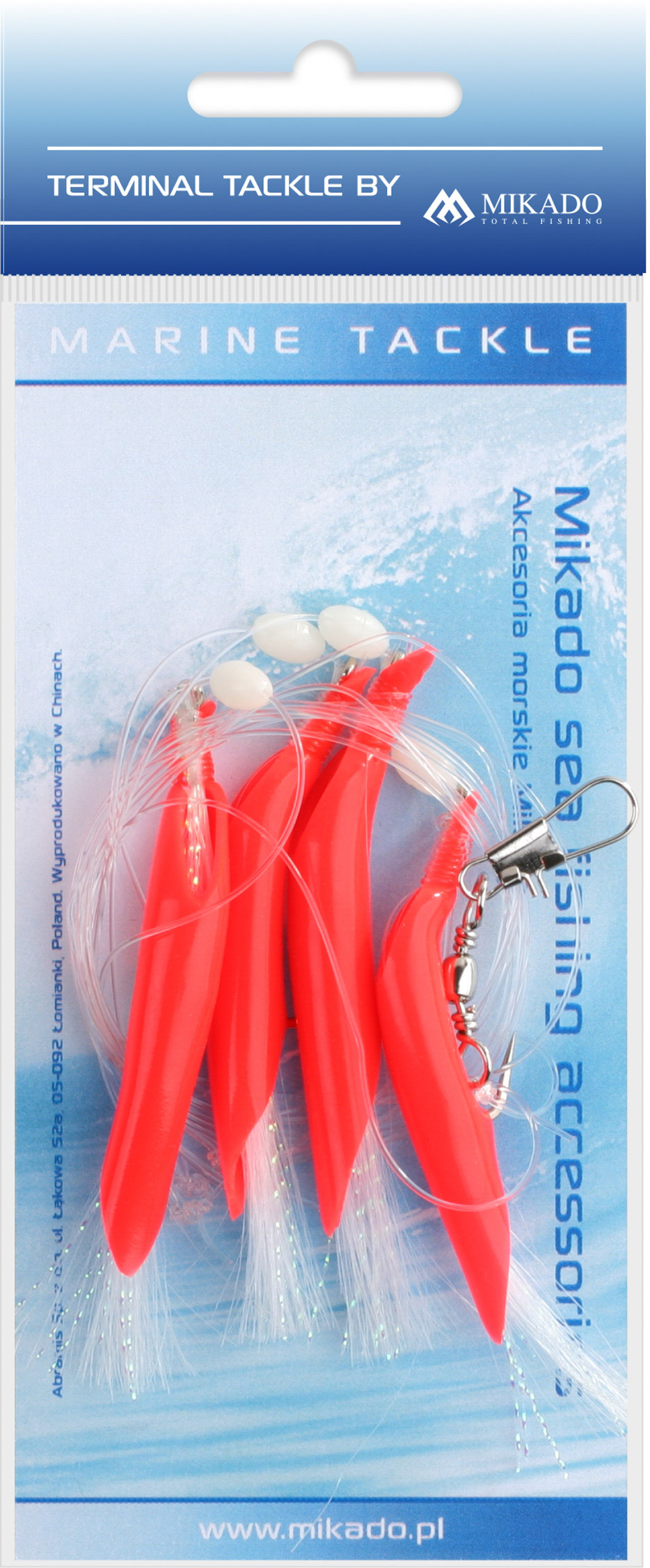 MIKADO HAIR TUBE RIG SEA SET 1/0