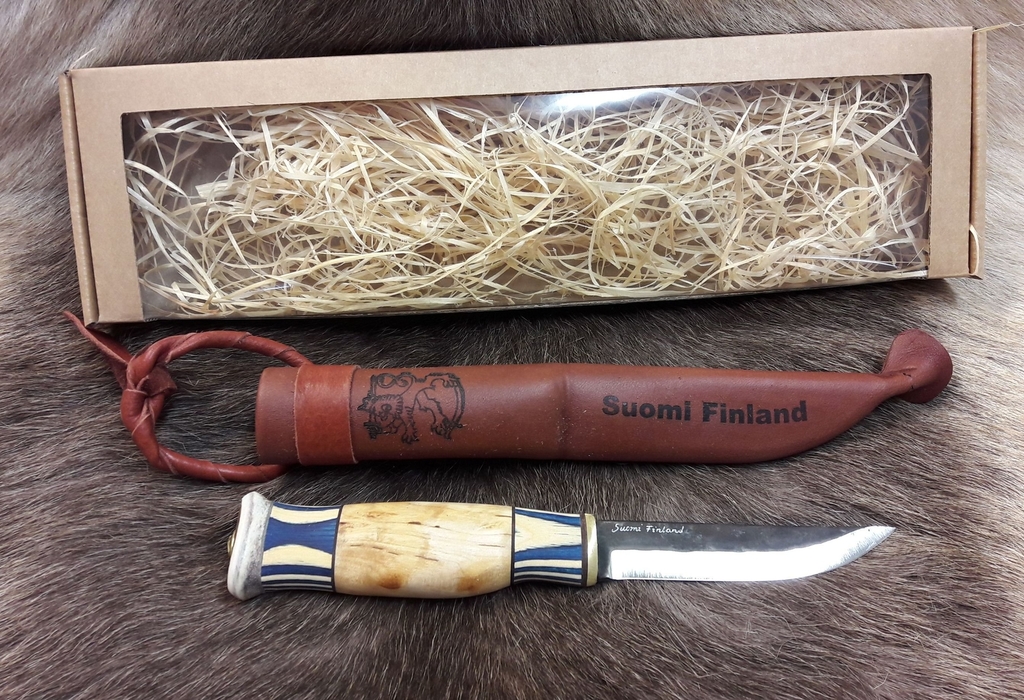 WOOD JEWEL LEIJONAPUUKKO KNIFE 9 CM