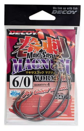 DECOY WORM 30 MAKISASU MAGNUM HOOK